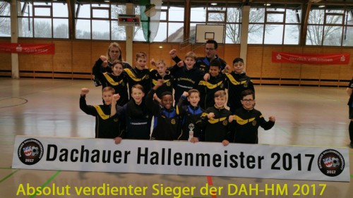 U13/D1 – Dachauer Hallenmeister 2017